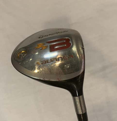 Used Taylormade Burner 5 Wood Graphite Regular Golf Fairway Woods
