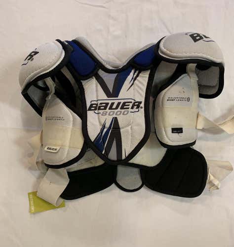 Used Bauer 8000 Lg Hockey Shoulder Pads