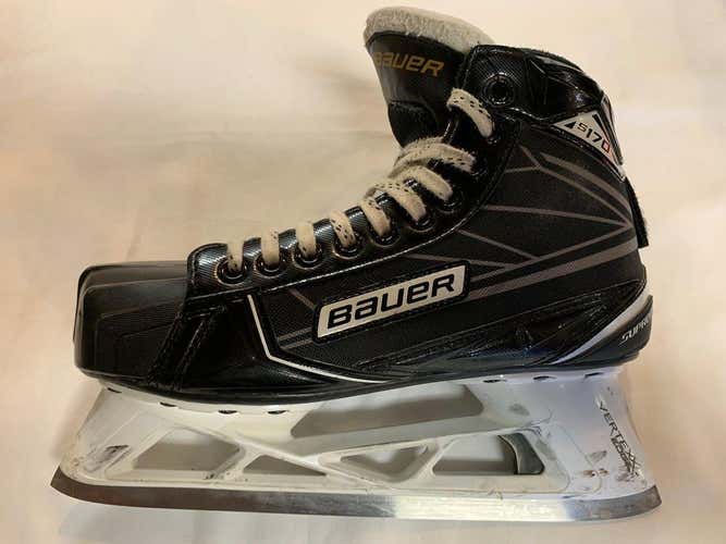 Used Bauer Supreme S170 Senior 7.5 Ice Skates Ice Hockey