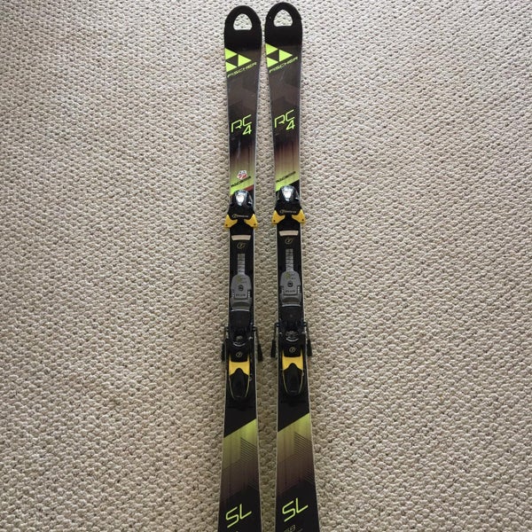 2018 Fischer World Cup SL Skis 158cm