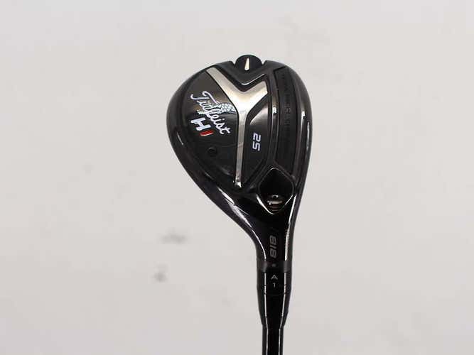 Titleist 818 H1 5 Hybrid 25° Mitsubishi Tensei CK 60 Red Graphite Regular RH 39.0in w/Headcover