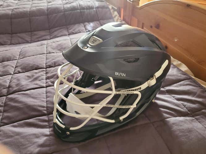 Blue Used Adult Player Warrior Burn Helmet