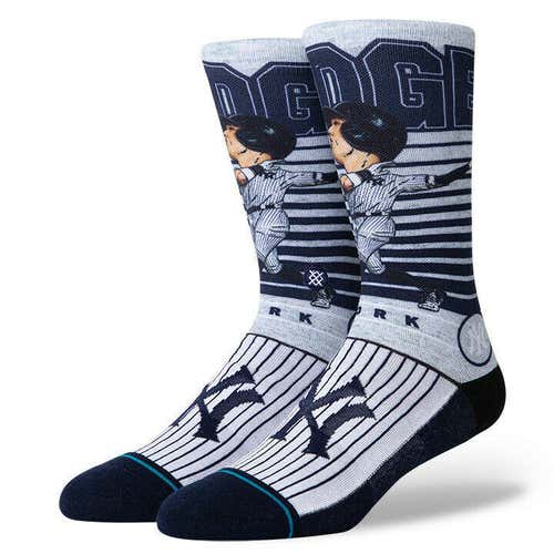 Aaron Judge New York Yankees NY Stance MLB Socks Large Big Head Men's 9-13