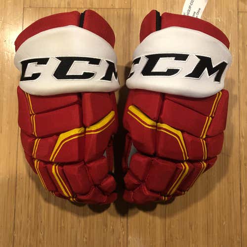 New Calgary Flames Retro CCM HGQLXP 14” Gloves