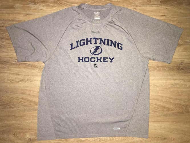 (XL) New Reebok Tampa Bay Lightning Speedwick Dry Fit Shirt