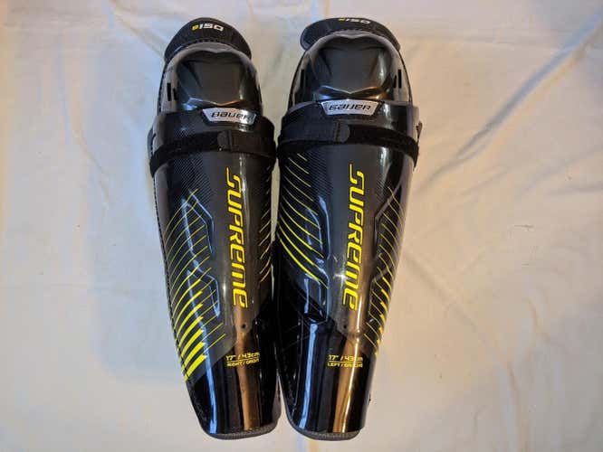 Used Bauer Supreme S150 17'"  Shin Pads
