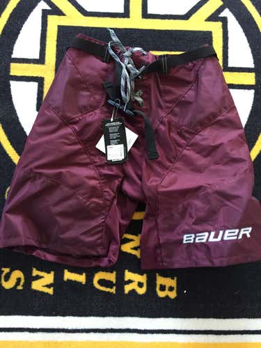 New Senior MEDIUM Bauer Nexus Pant Shell  MAROON