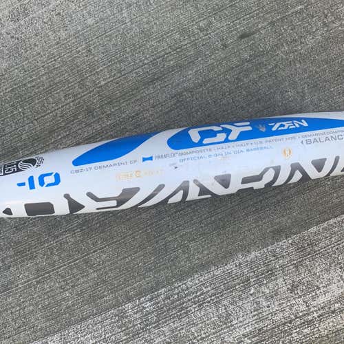 Used 2017 Composite CF Zen (-10) 20 oz 30" Bat