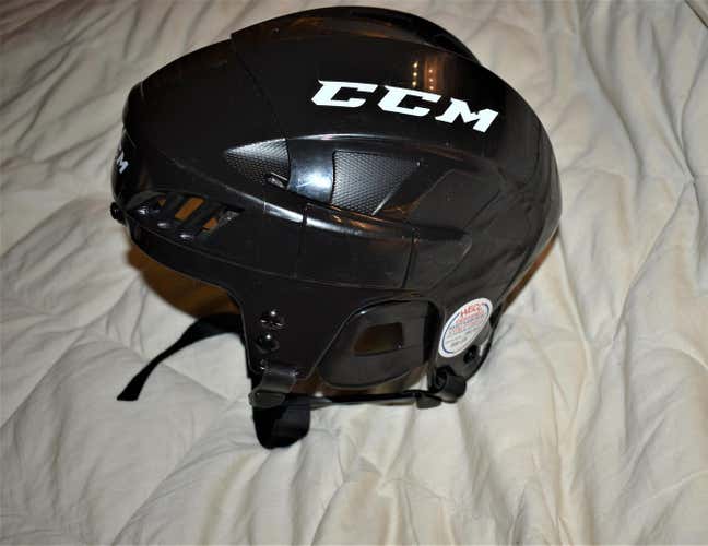 CCM FL40 Hockey Helmet, Black, Small