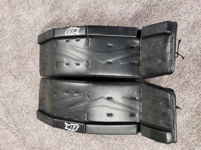 Black Used Senior 36" Brian's NetZero Goalie Leg Pads