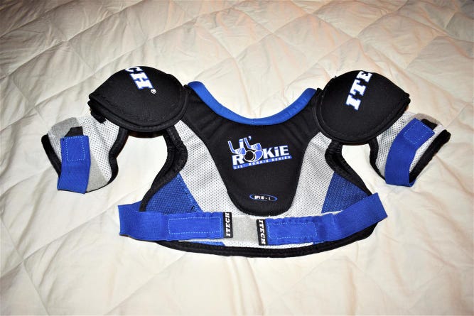 Itech Lil' Rookie SP110 Hockey Shoulder Pads, Youth Large