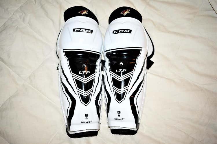 CCM LTP Hockey Shin Pads, 8 Inch