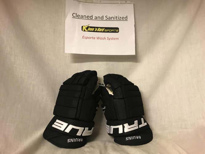 Used True A6.0 PRO Stock Hockey Size 13" Black Gloves