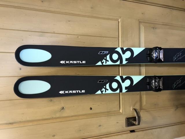 New Kastle FX 95 HP Skis with Tyrolia Attack 13 Bindings Max Din 13