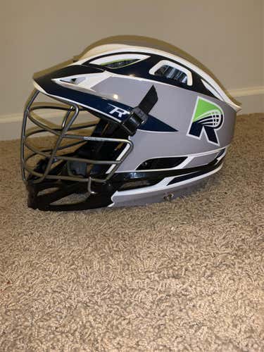 White Used Player Cascade R Helmet