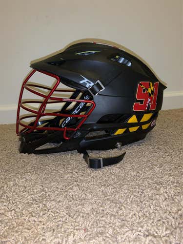 Black Used Player Cascade R Helmet