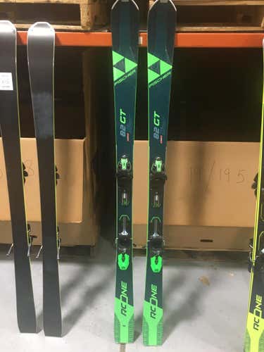 New 2020 Fischer RC One 82 GT skis with bindings | Size: 166