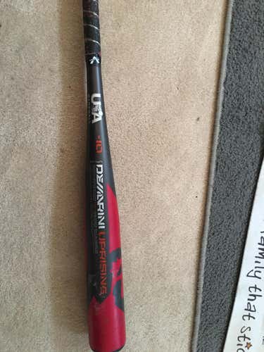 Used USABat Certified 2018 DeMarini Alloy Uprising DX1 Bat (-10) 20 oz 30"