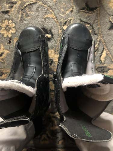 Used Reebok 28K Pump D&R (Regular)  Size 3 Hockey Skates