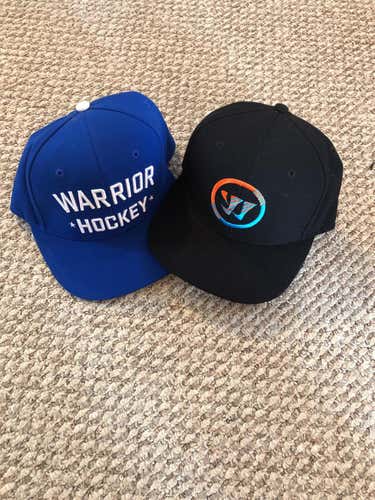 2 Warrior Hockey Hats Lightly Used