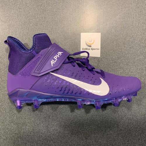 Nike Alpha Menace Pro 2 MID Football Cleats (Men’s 12) “New”