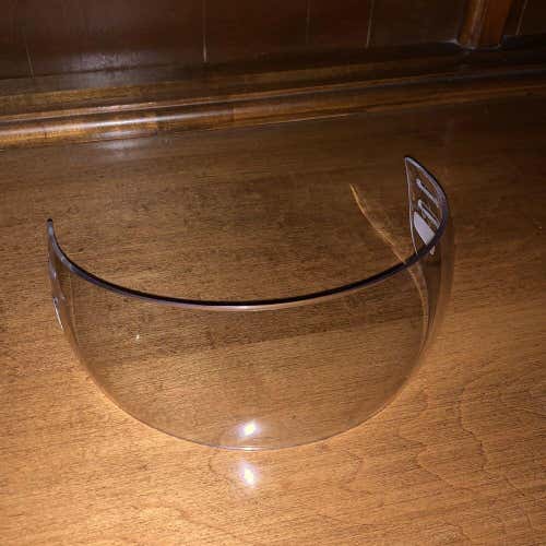 Bauer AHL Pro Stock Hockey Helmet Straight Cut Visor Half Shield 2