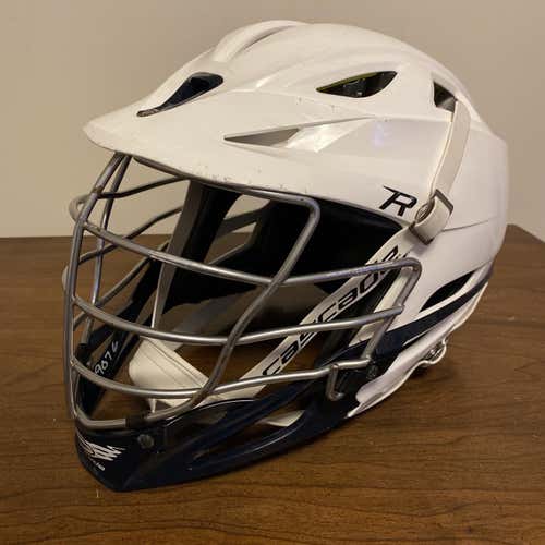 White Used Player Cascade R Helmet