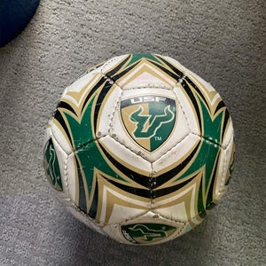 White USF Soccer Ball