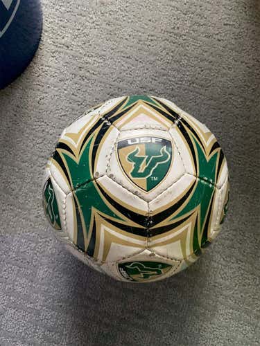 White USF Soccer Ball