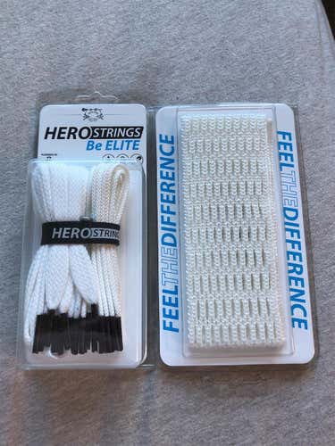 White ECD Lacrosse String Kit