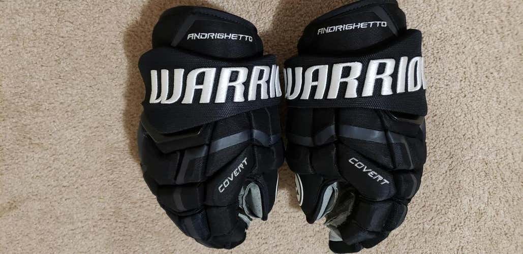 Warrior Covert Qrl Pro Stock Custom Gloves 13" Avalanche Andrighetto