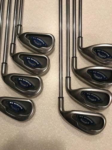 Callaway STEELHEAD X-16 Golf Iron Set # 4-PW,LW,SW Steel Regular
