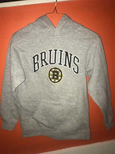 Gray Youth Medium Boston Bruins Sweatshirt