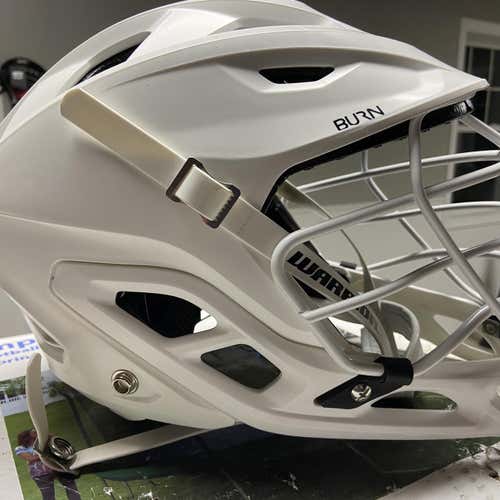 White Used Warrior Burn Helmet