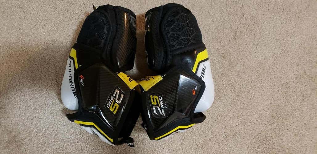 Senior Used Medium Bauer Supreme 2S Pro Elbow Pads