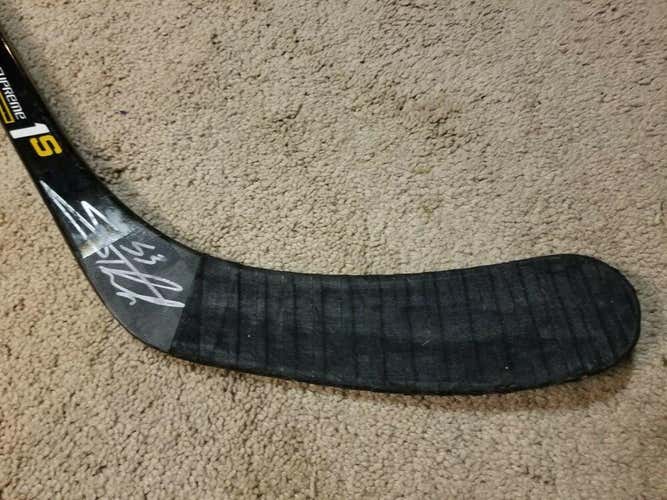 SHEA THEODORE 16'17 ROOKIE Signed Anaheim Ducks Vegas Knights Game Used Stick 3