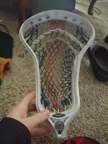 Used Attack & Midfield Maverik Strung Kinetik Head