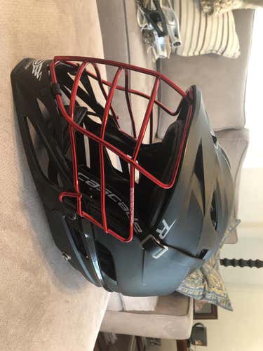 Black Used Player Cascade R Helmet