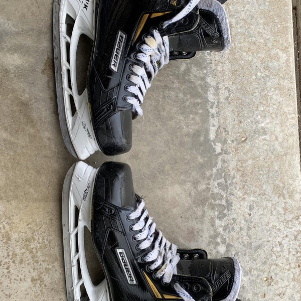 Used Bauer Supreme 2S Pro D&R (Regular) Pro Stock Size 11 Hockey Skates