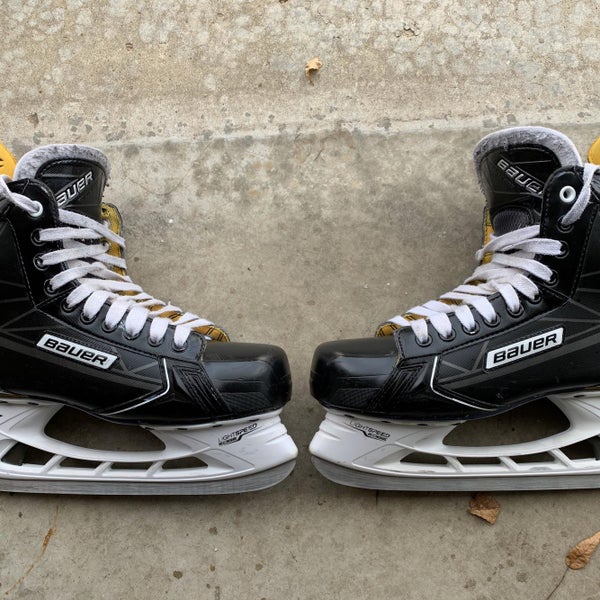 Used Bauer Ignite pro D&R (Regular) Size 10.5 Hockey Skates - Like Ne