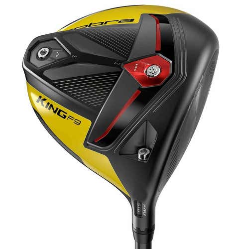 NEW LH Cobra King F9 10.5* Driver Fujikura Atmos Blue Tour Spec Regular Flex FIRM PRICE