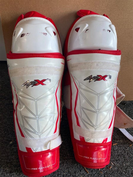 15” Used Bauer Vapor APX2 Shin Pads