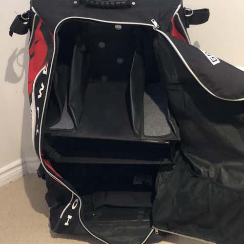 Used GRIT HTSE Senior (36 Inch) Red/Black Hockey Tower Bag