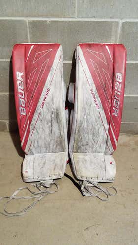 Used Intermediate 31" Bauer S190 Goalie Leg Pads