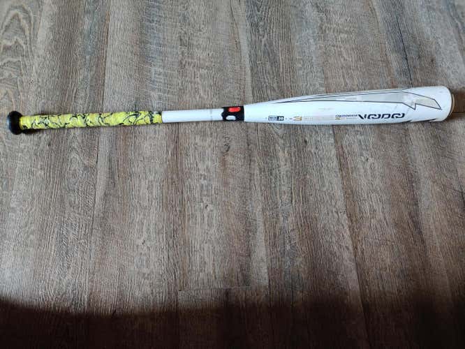 Used High School/College BBCOR Certified DeMarini Alloy Voodoo One Balanced Bat (-3) 30 oz 33"