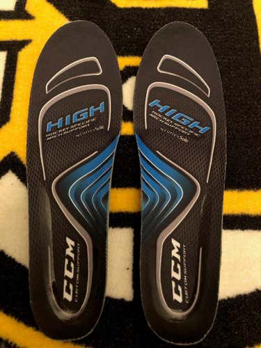 New CCM  CUSTOM SUPPORT INSOLES SIZE 12-13