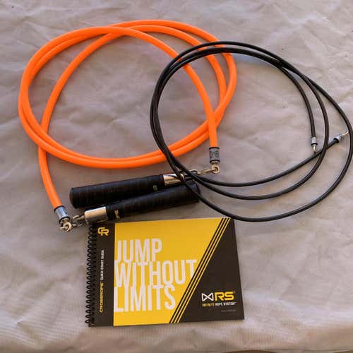 CrossRope Jump Rope Set (1lb, 1/4lb Ropes)