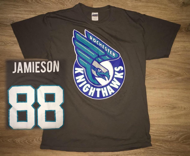 (Large) New Cody Jamieson / Rochester Knighthawks Shirt
