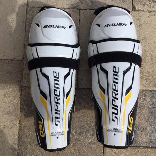 Bauer Supreme 150 11” Shin Pads (used)