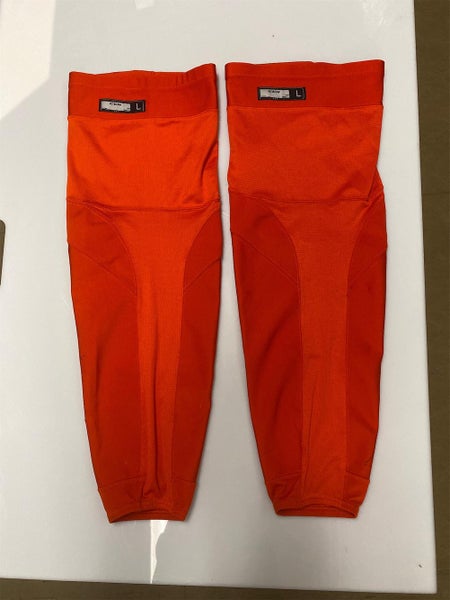 Orange Used Large Reebok Skate Socks